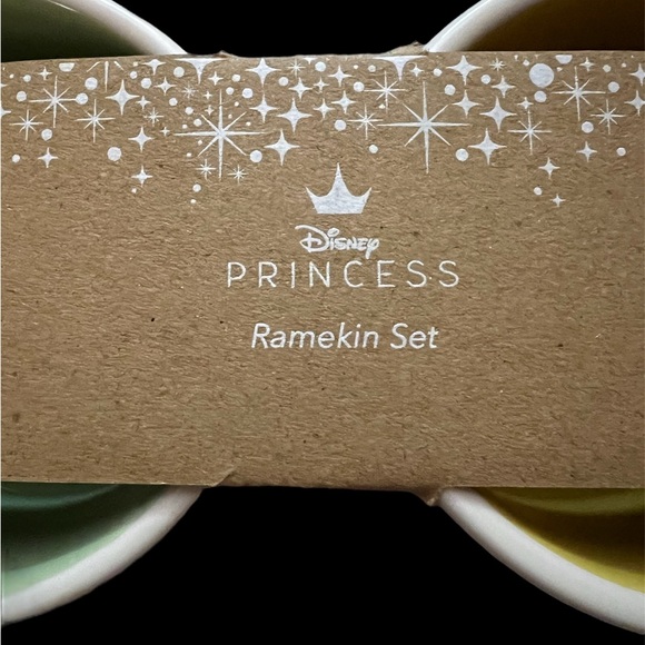 Rae Dunn NWT Disney Princess Ramekins & Shell Coasters - Picture 5 of 10